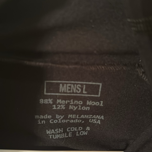 Men’s Melanzana Merino Base Hoodie, Size L, BRAND NEW - Picture 3 of 5